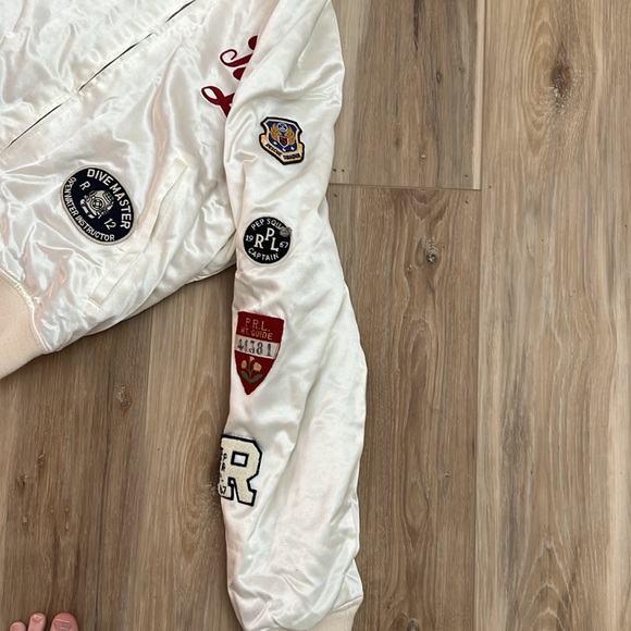 Polo Ralph Lauren Varsity Jacket. Silk - Picture 3 of 8